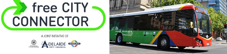 Free City Connector Bus - Adelaide Metro